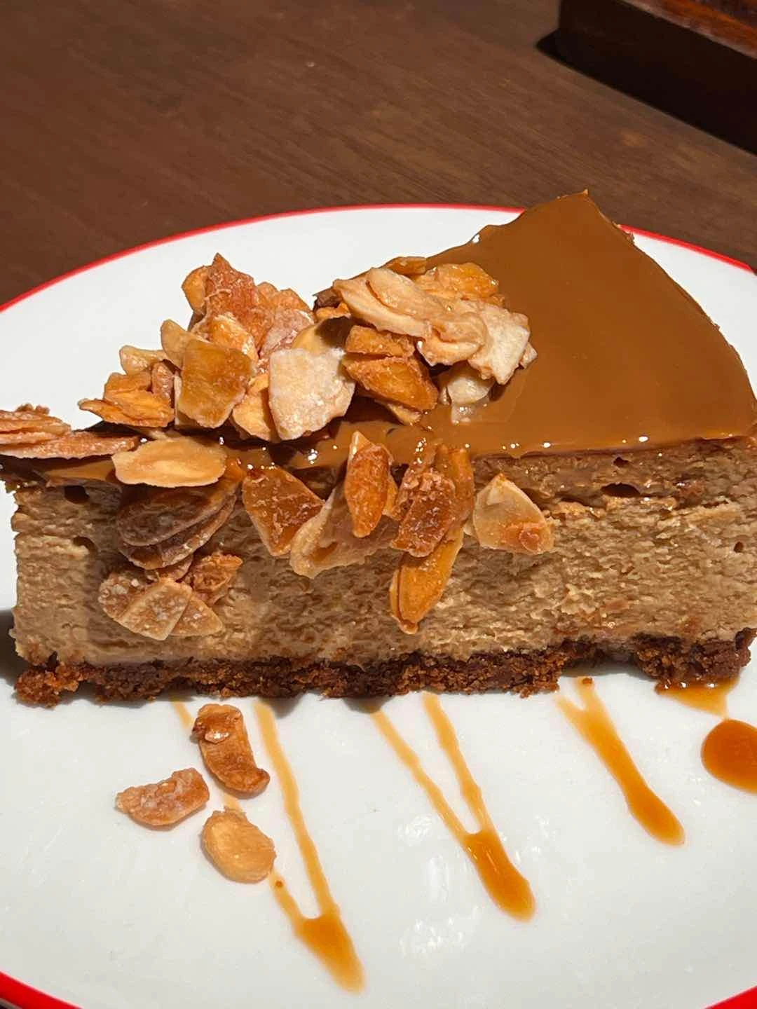 dulce de leche cheesecake