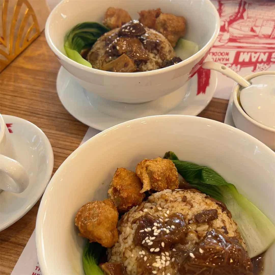 Braised Beef Wonton w/ rice