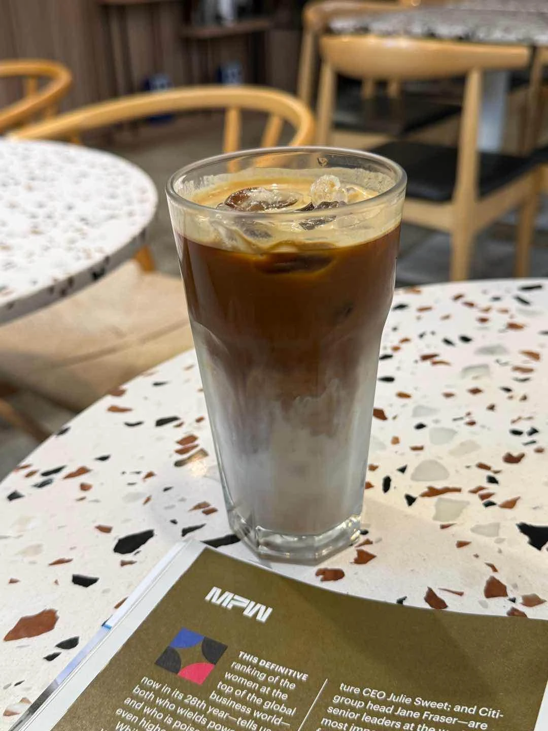 iced latte