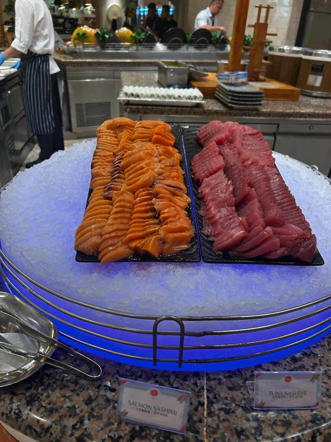 Salmon n tuna sashimi