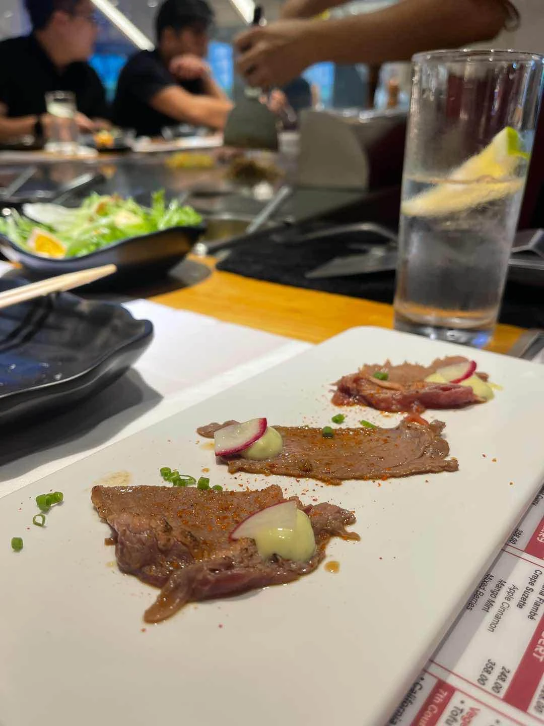 Beef tataki