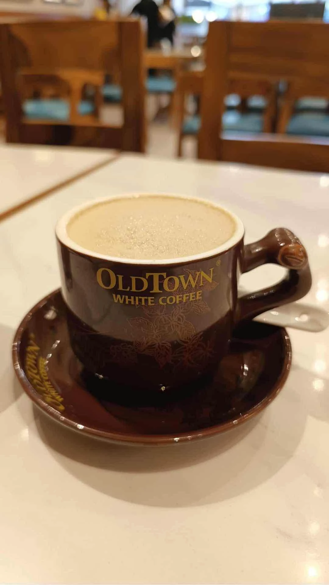 Hot White Coffee