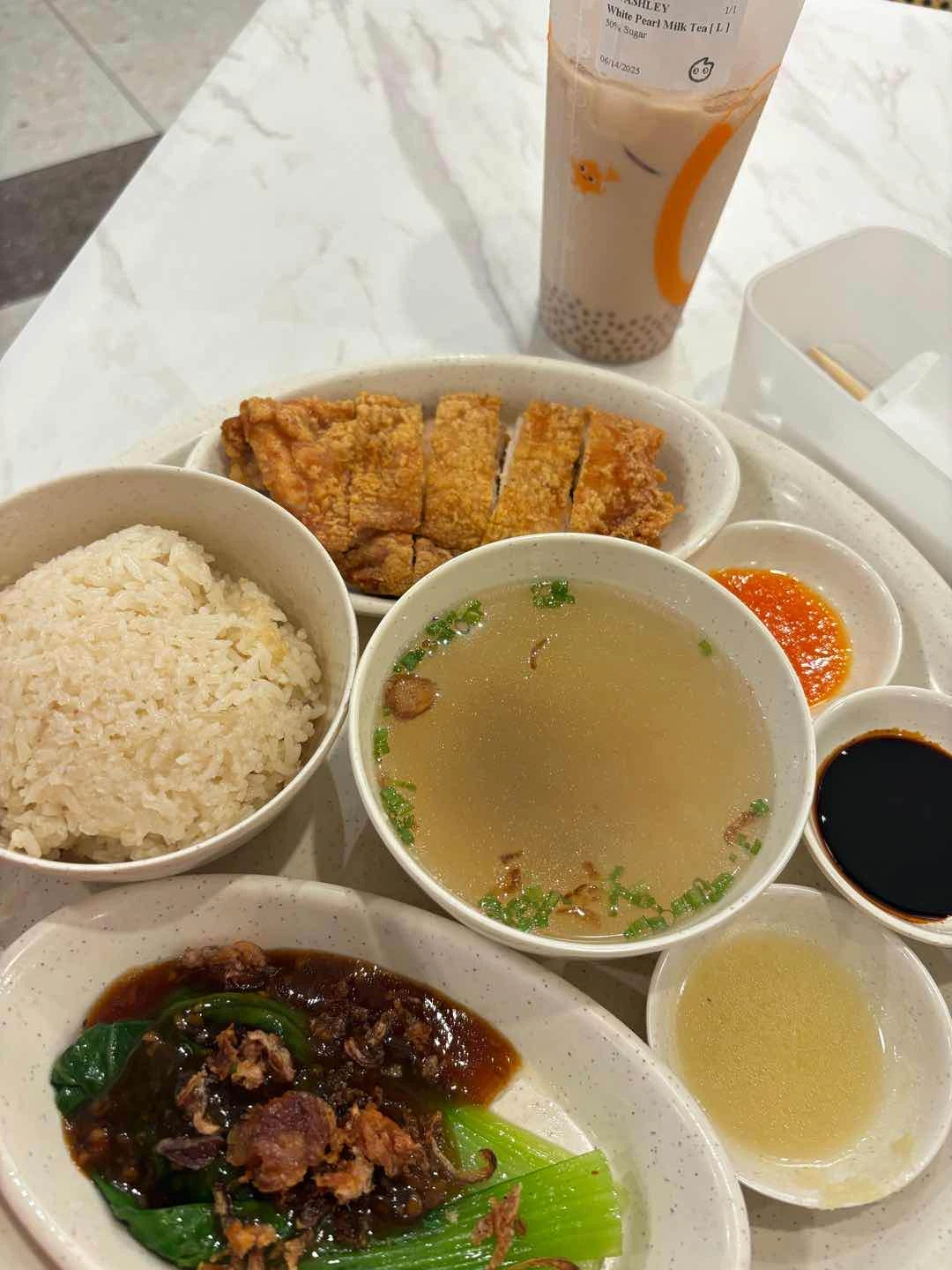 Fried Hainanese Chicken