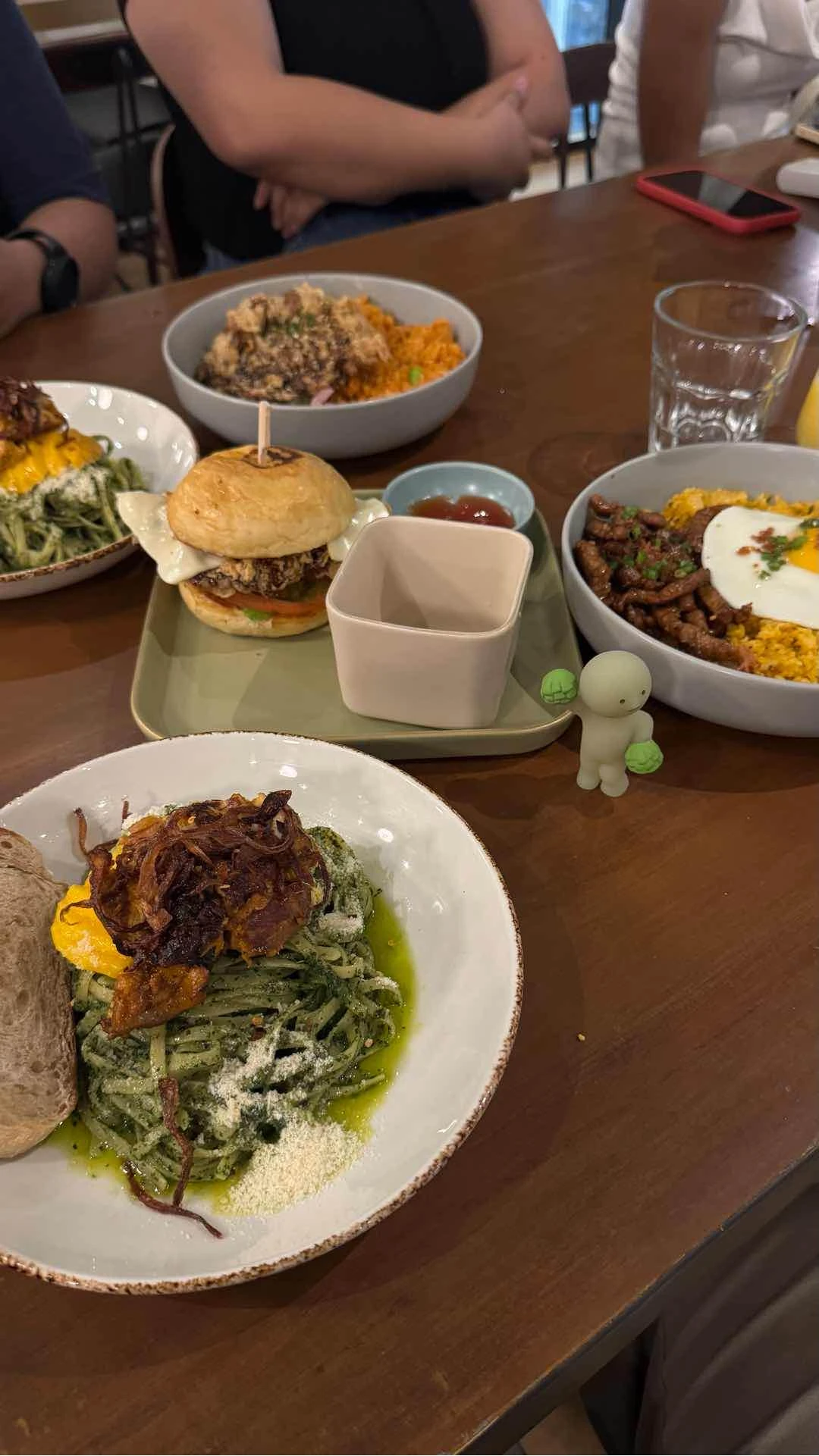 Our spread + more of it