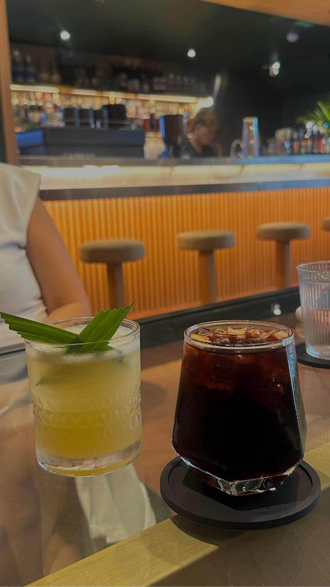 Sangria & Pandan Whisky Sour