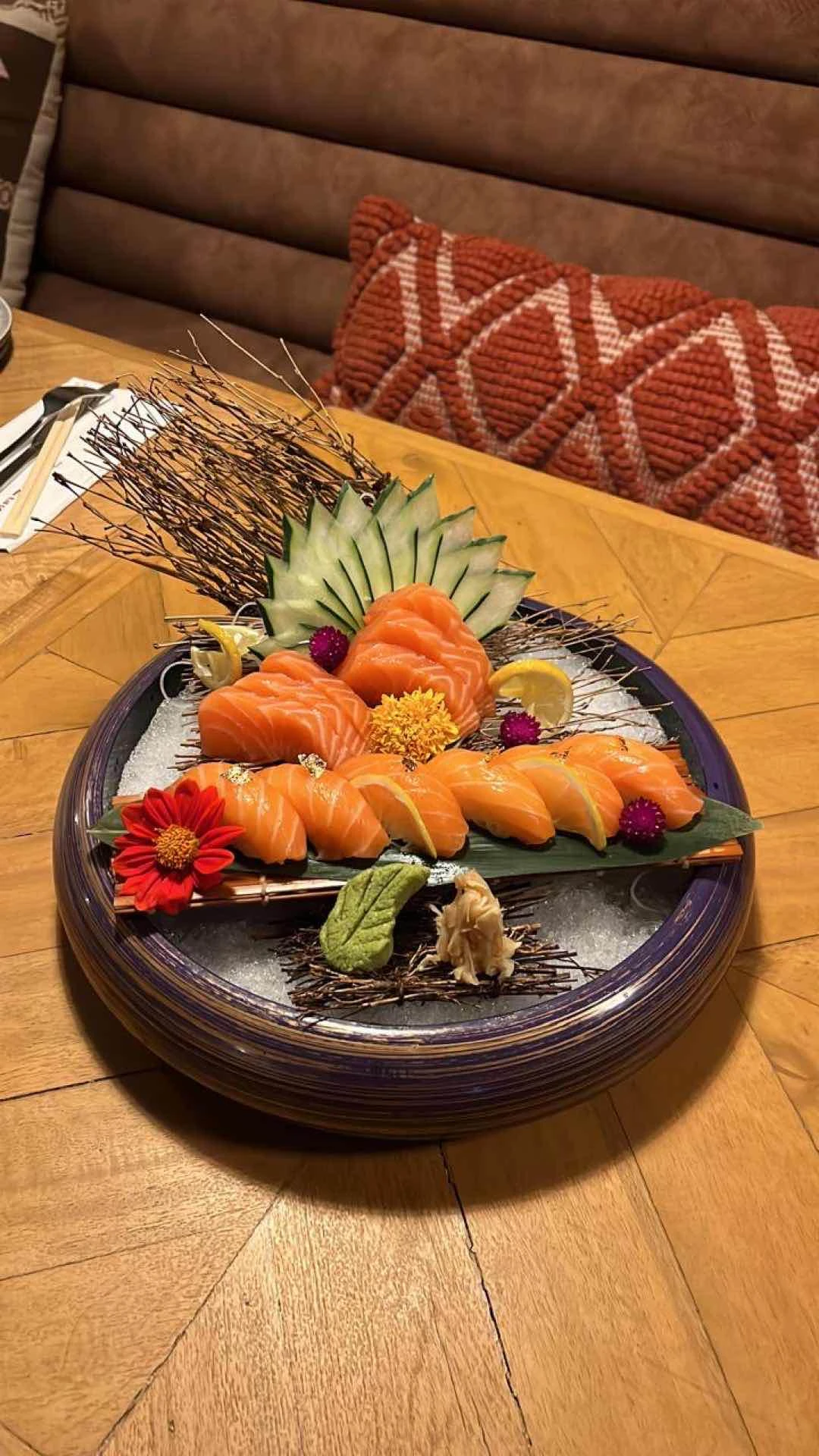 Salmon platter of Japonesa