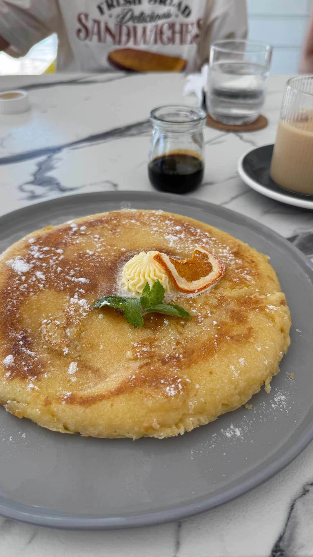 Classic giant pancake