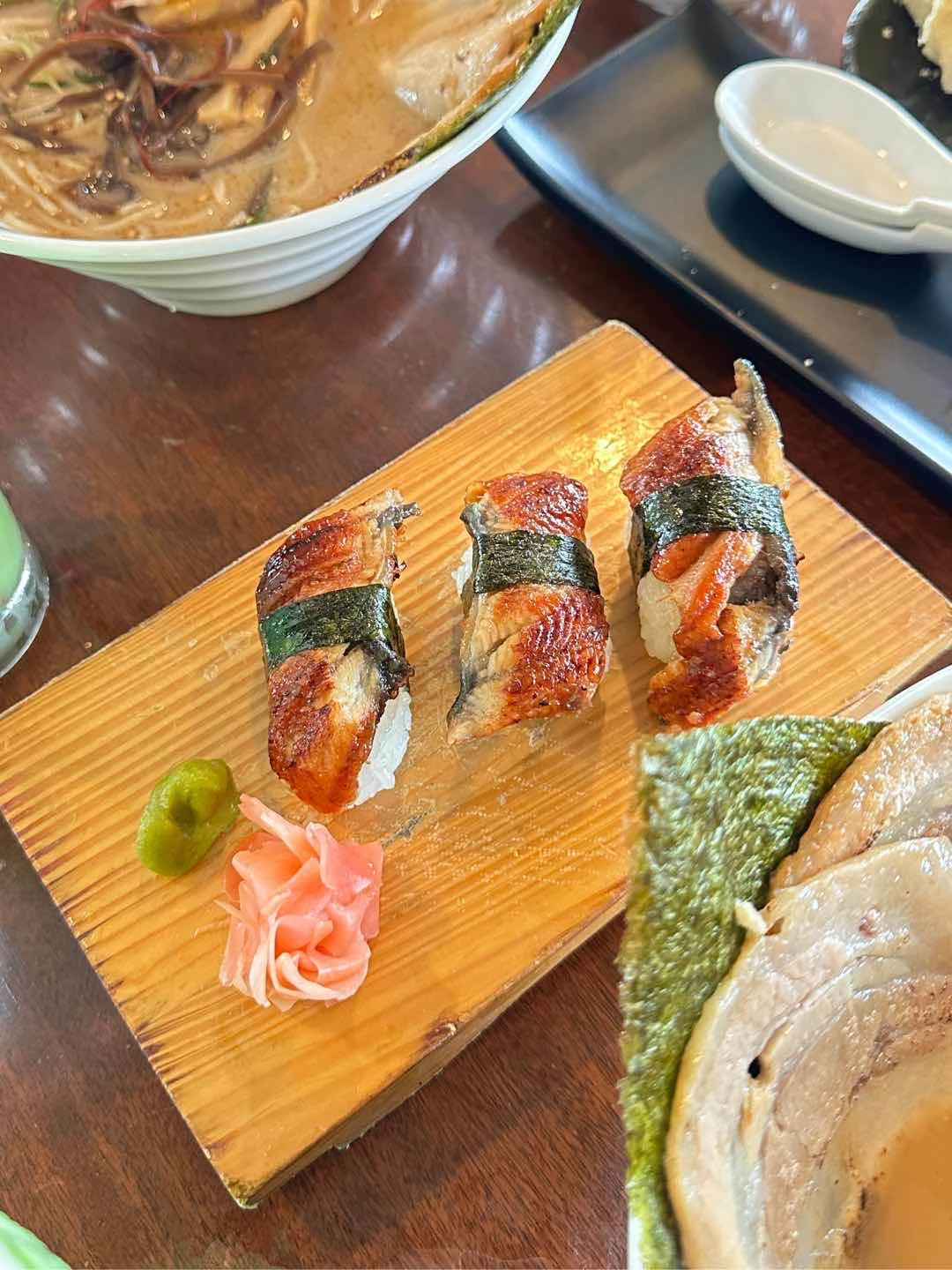 unagi sushi nigiri