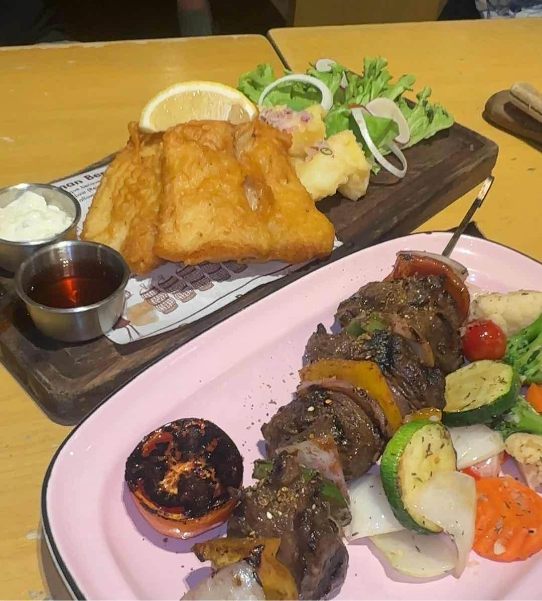 fish and chips of Brotzeit BGC