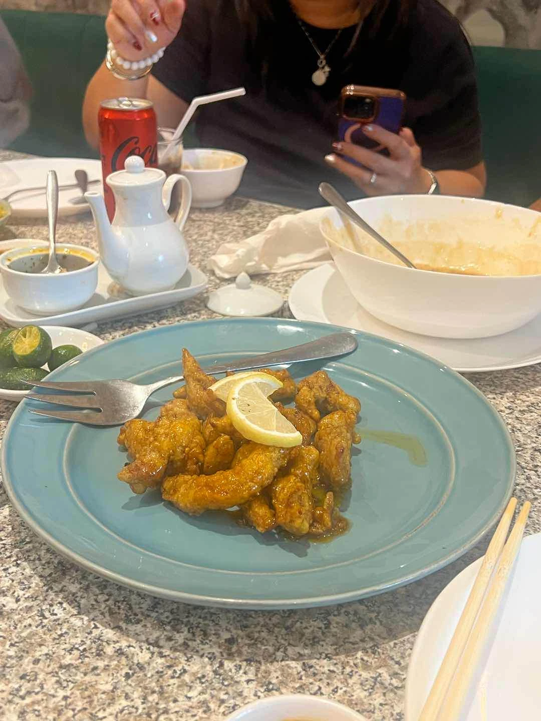 Lemon chicken