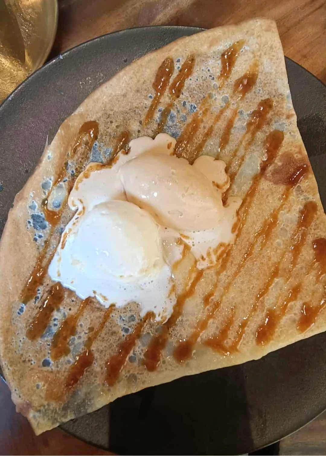 Salted Caramel Crepe