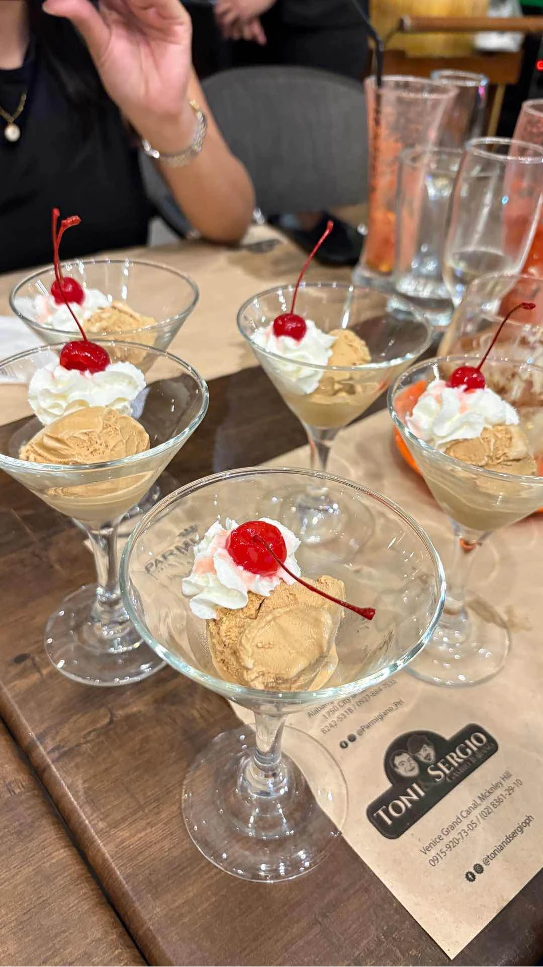 free coffee gelato- SO YUM