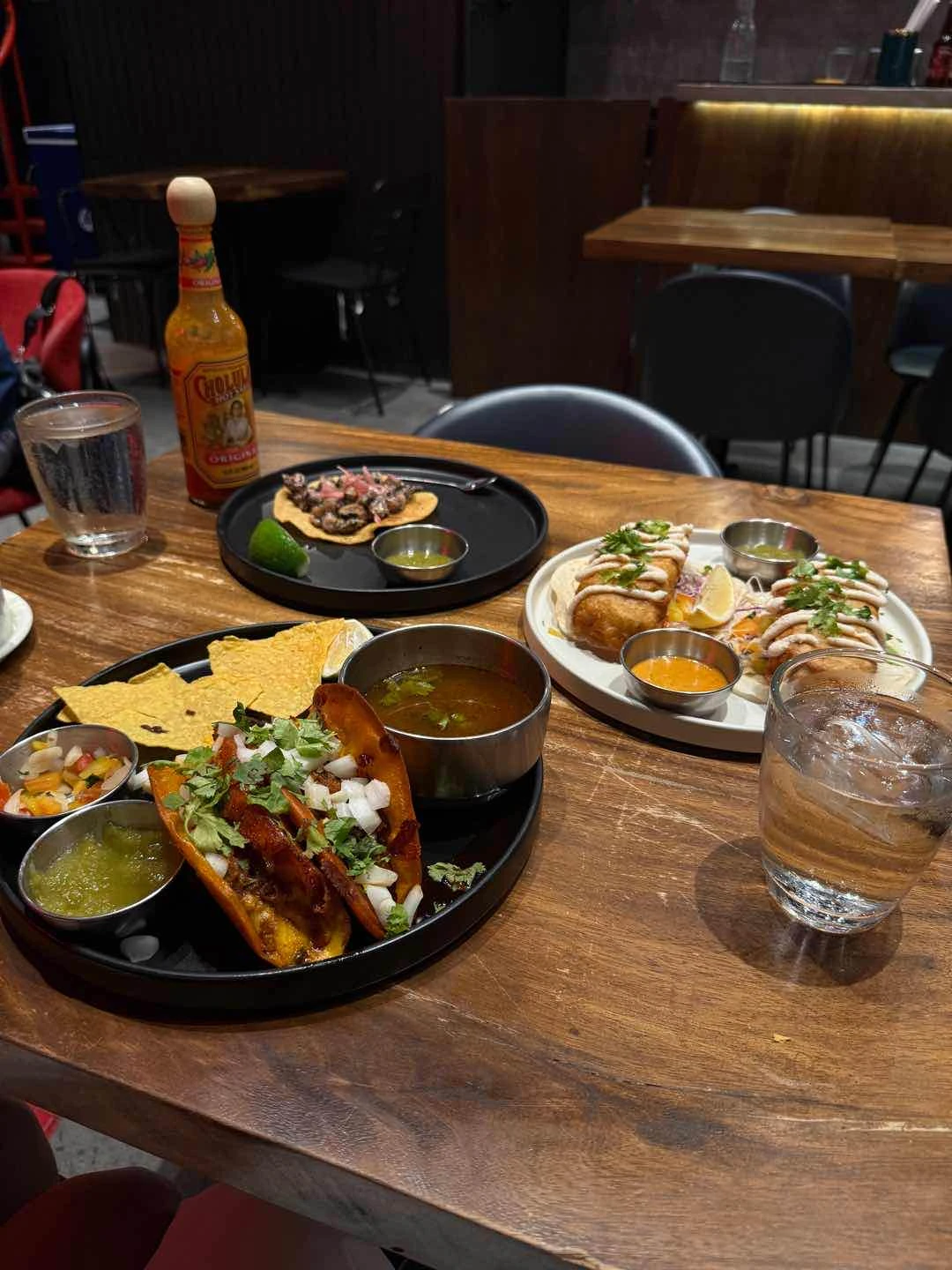 Fish taco, birria, octo taco all for 1500