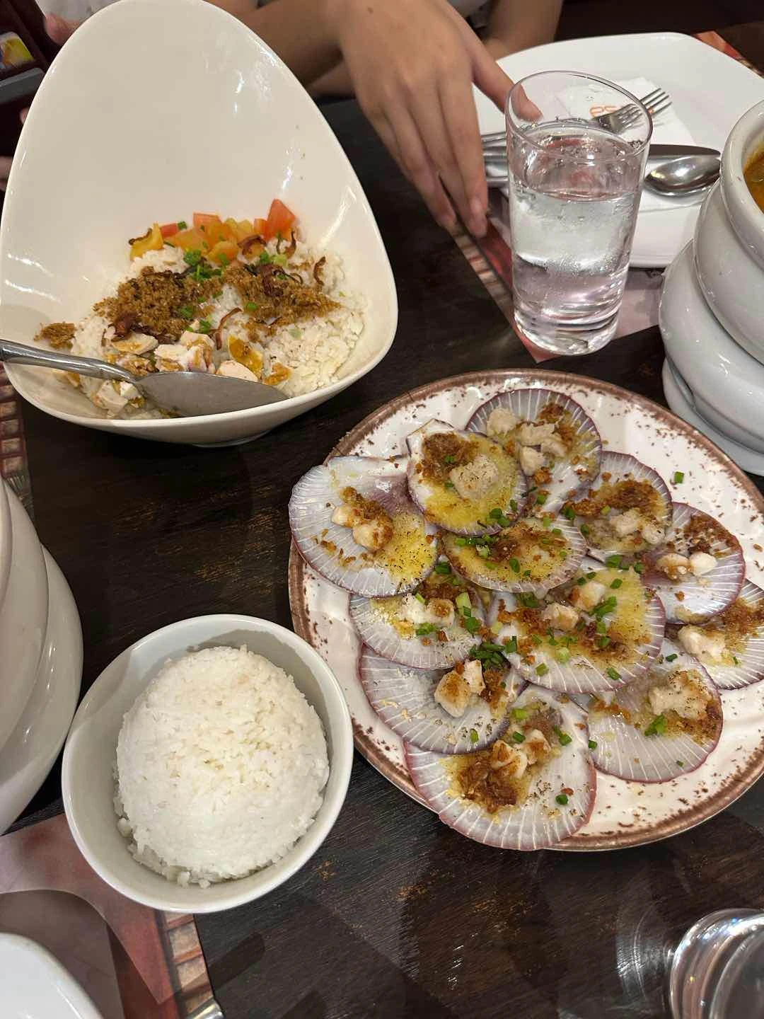 Baked Scallops & Tinapa Rice