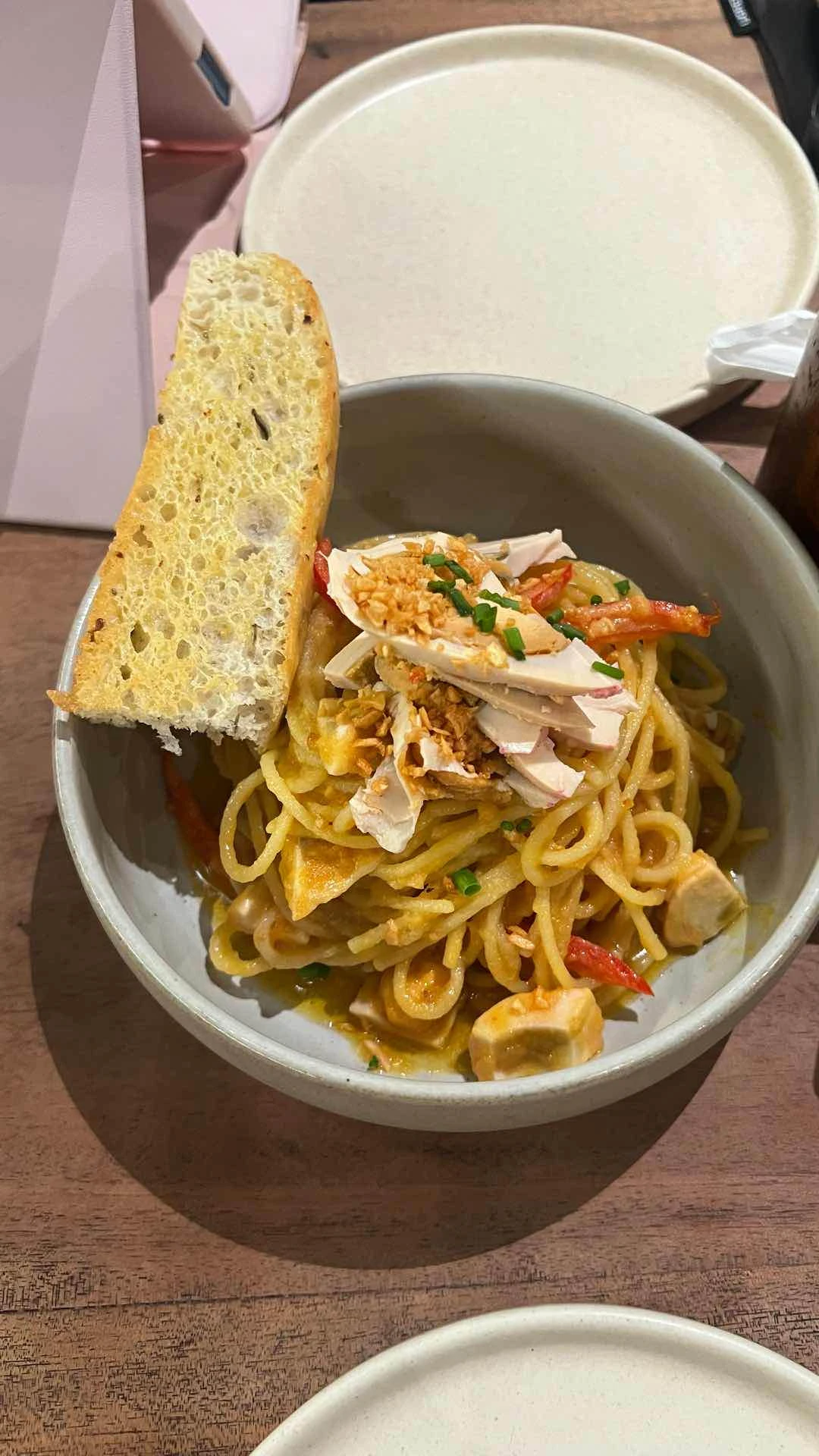 Salted egg Pasta of The Black Bean - Legazpi Village