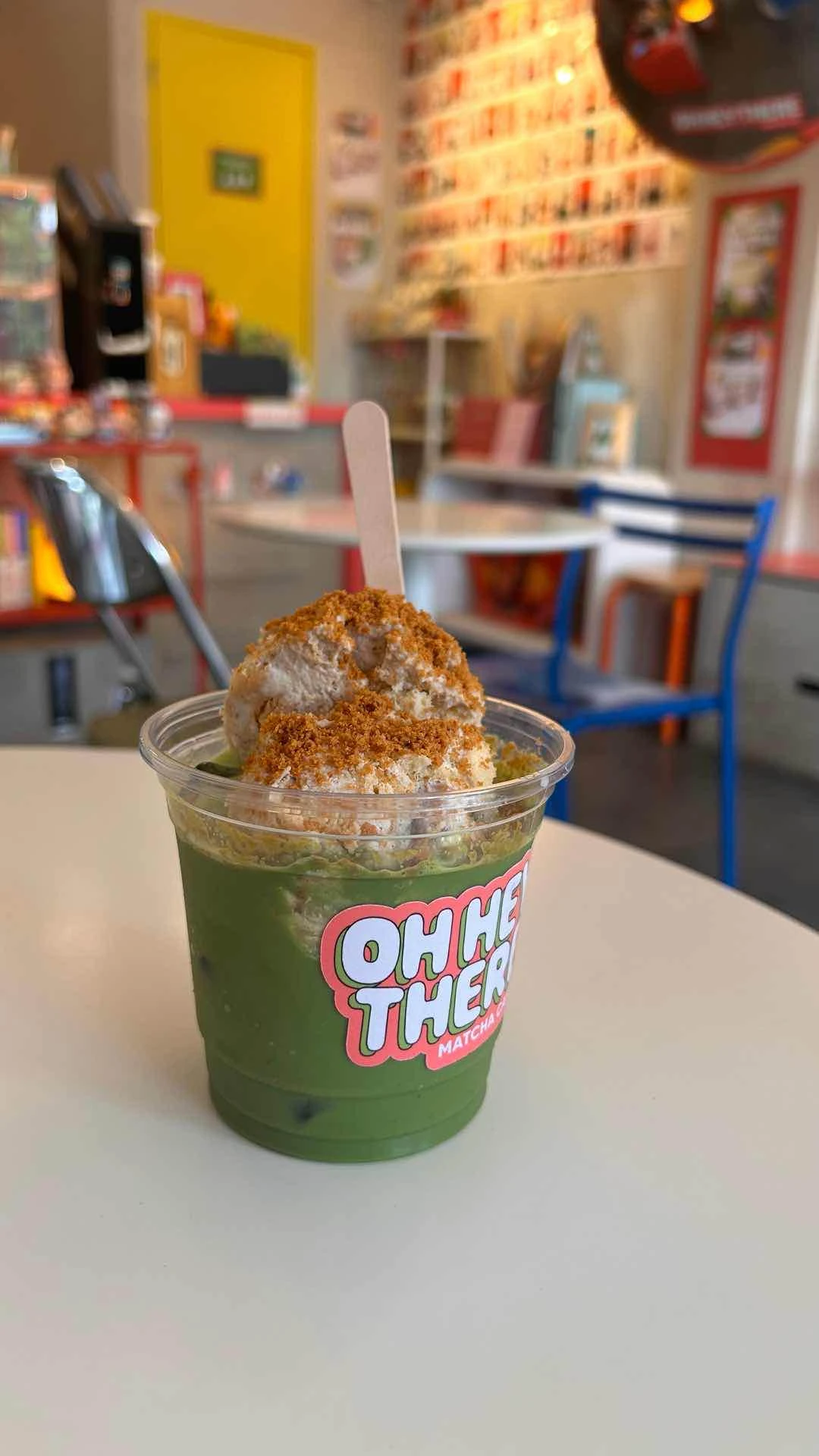 banana pudding matcha