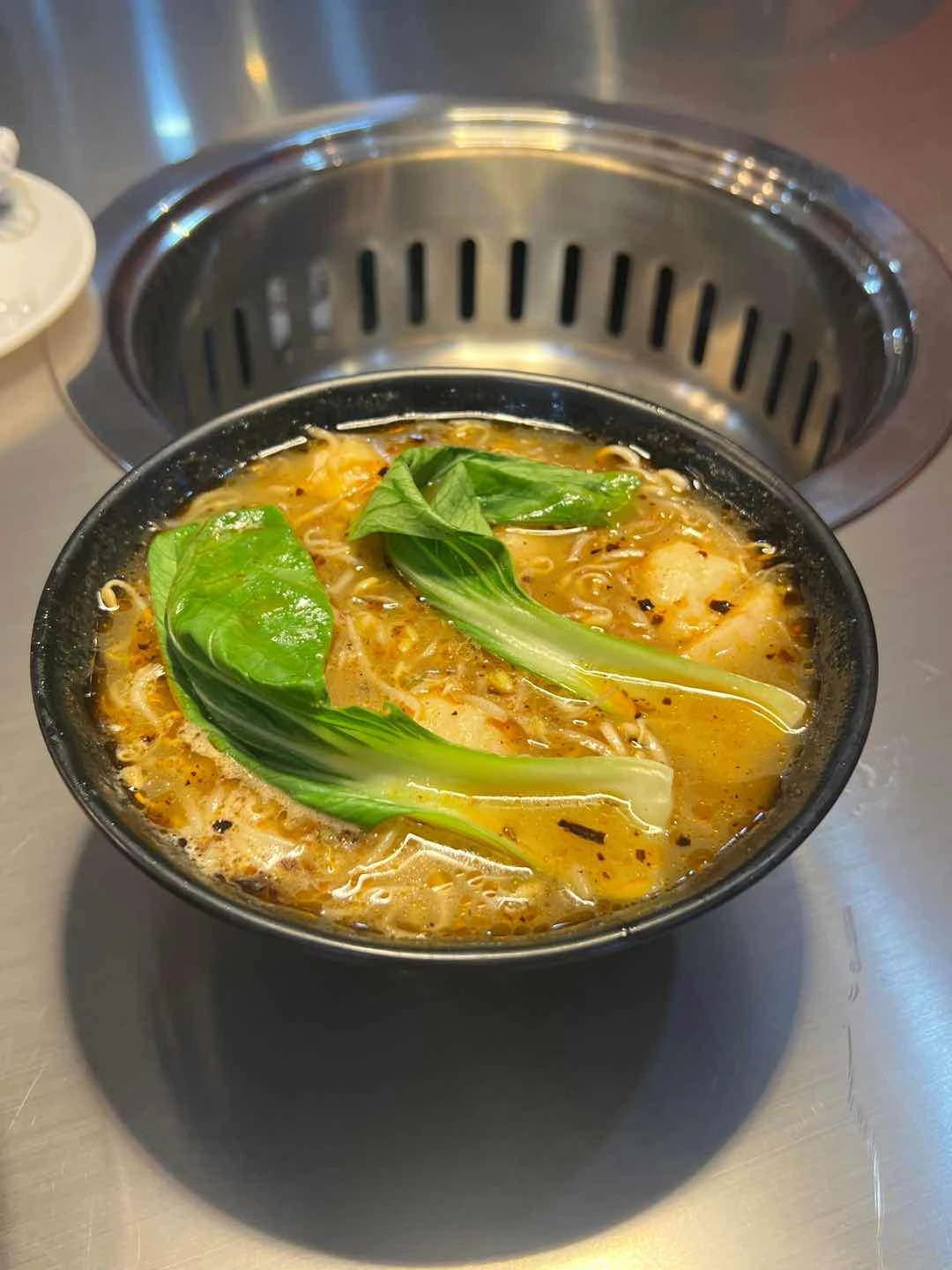 Shrim Dumplings and noodles