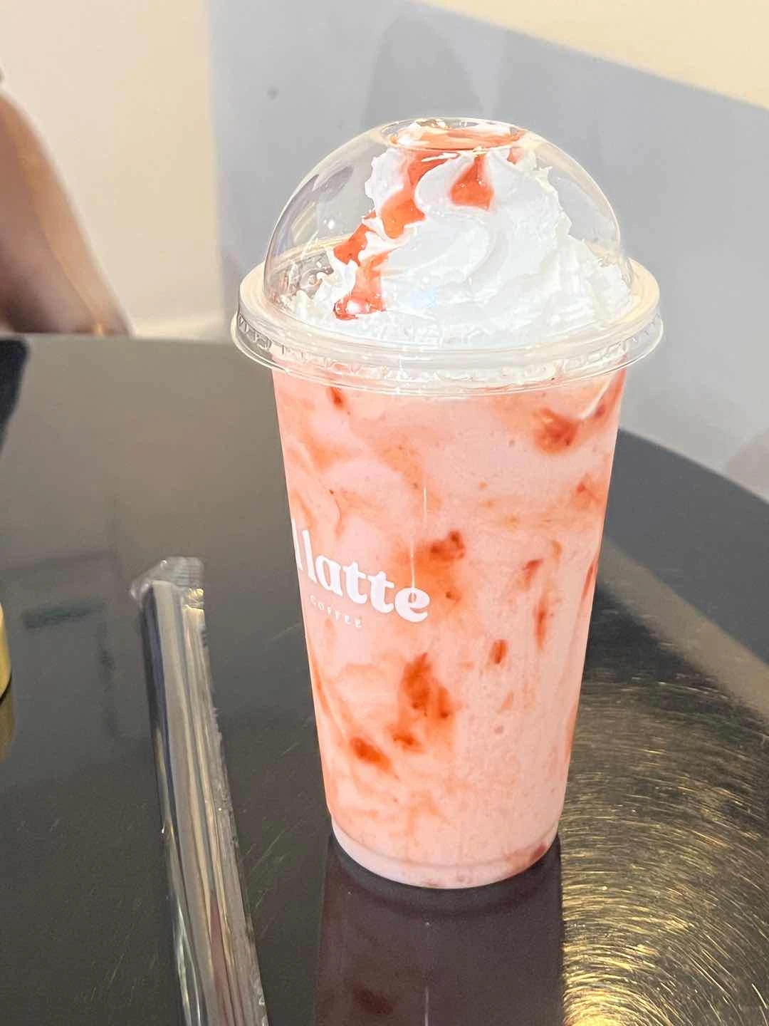 Strawberry Cream Frappe