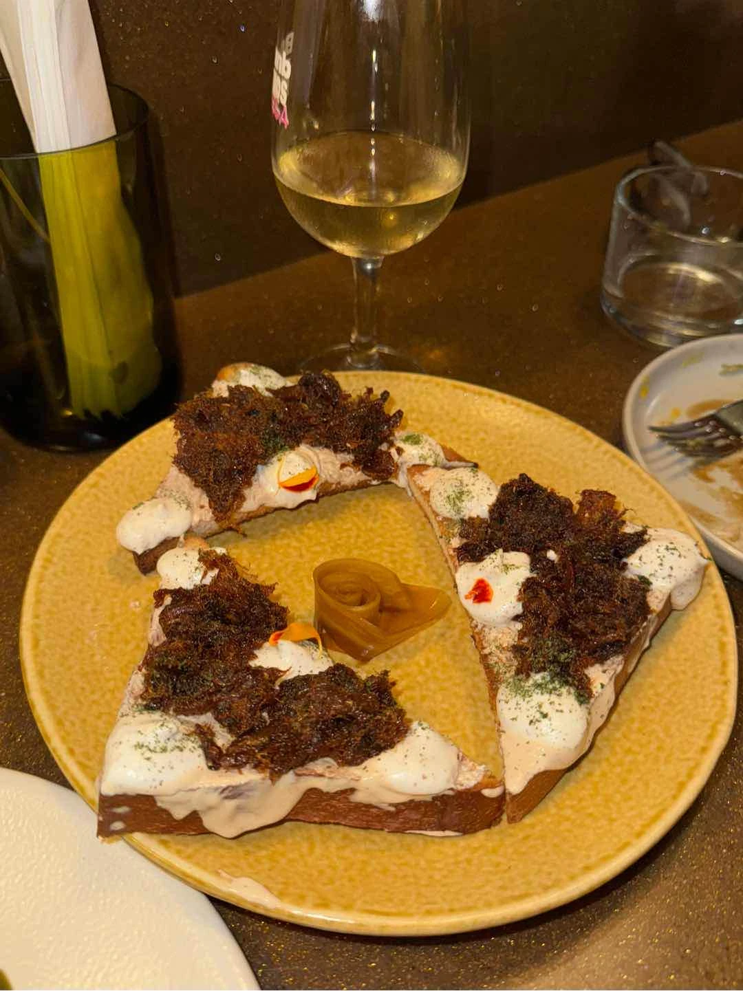 Kesong puti toast