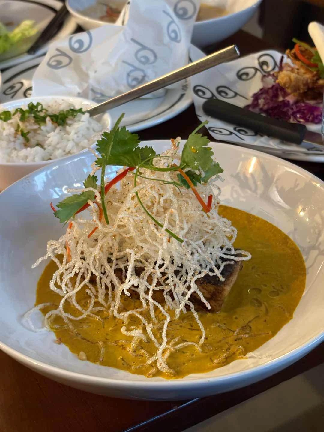 Laksa seabass?