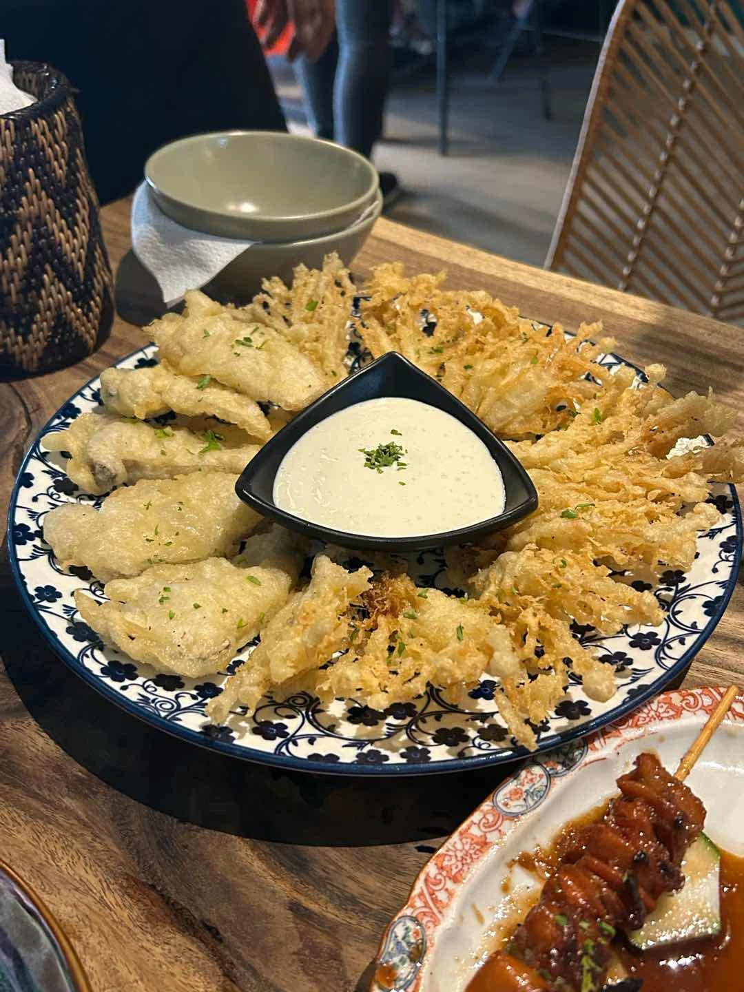 Tempura Combo Platter (Enoki Mushroom & King Oyster Mushroom)