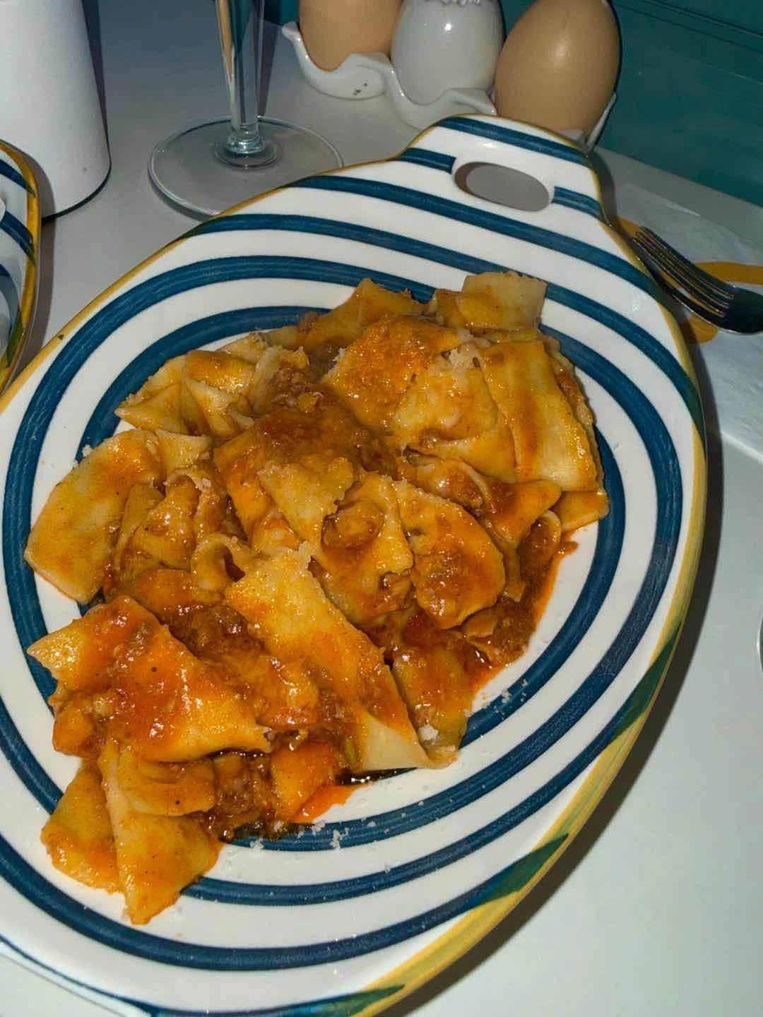 ragu of Al Dente Pasta Bar