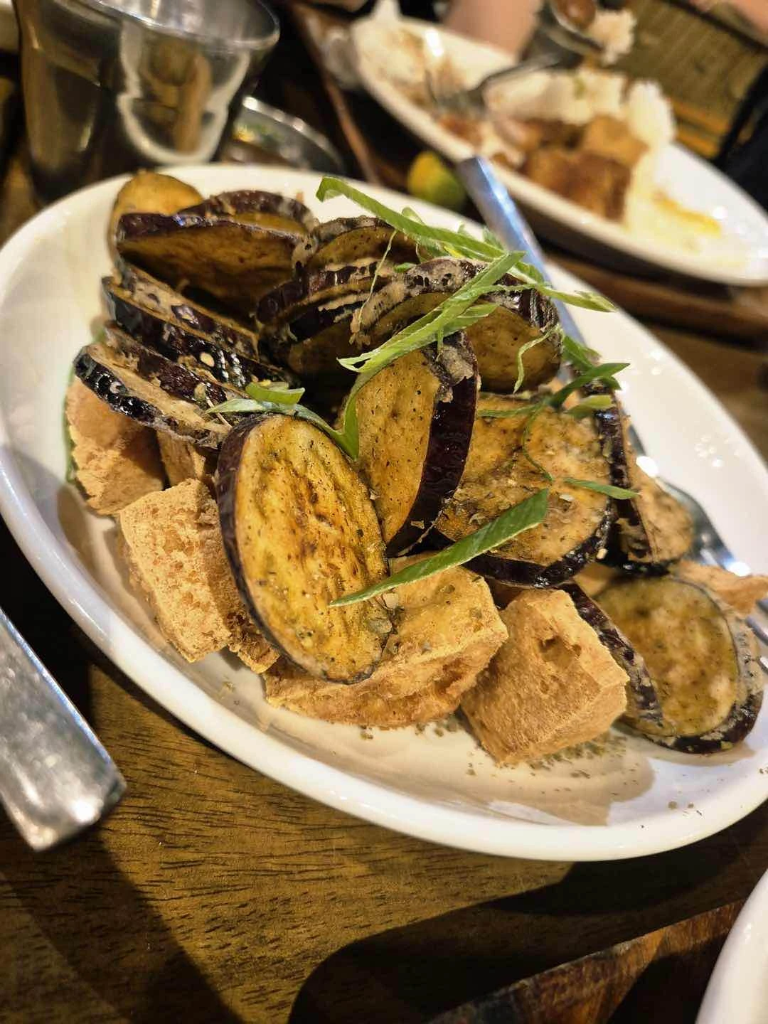 Talong Chips + Tokwa of Goto Monster - La Paz, Makati