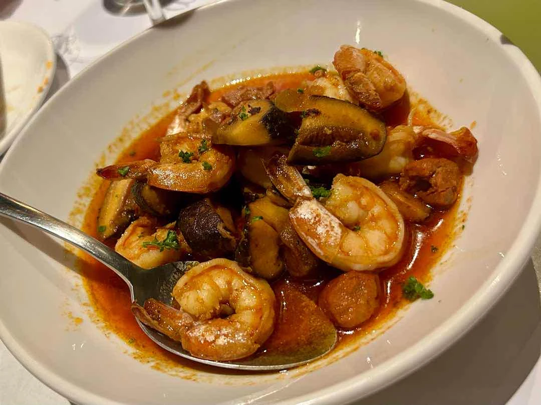 Chorizo y Gambas