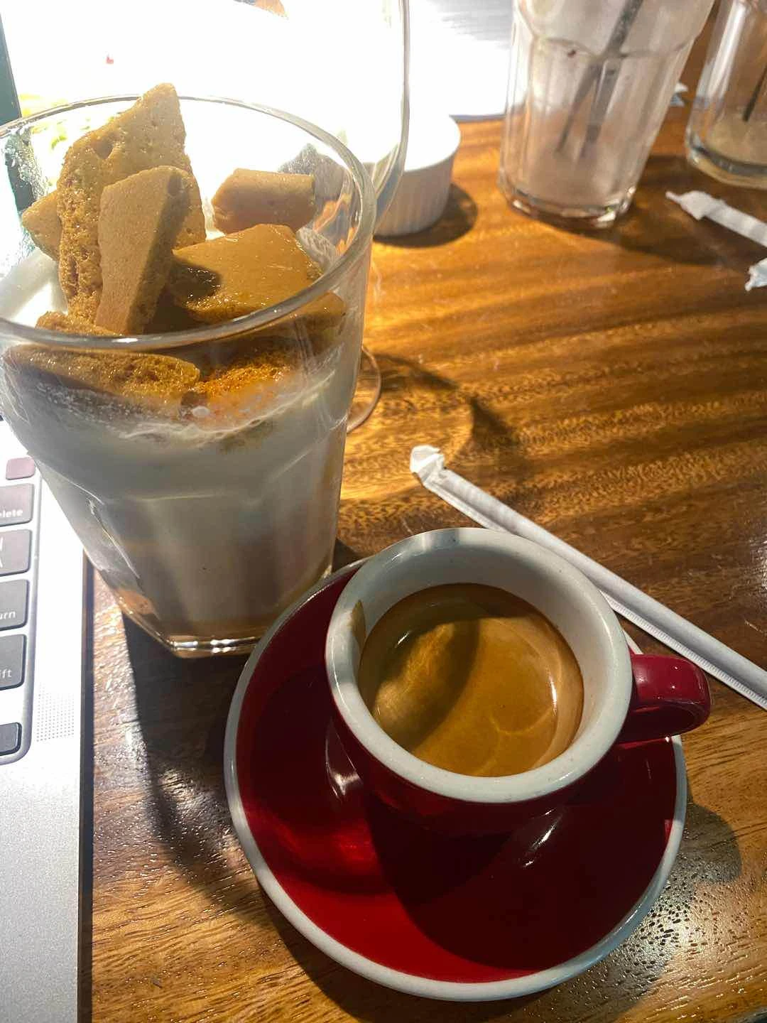 honeycomb latte