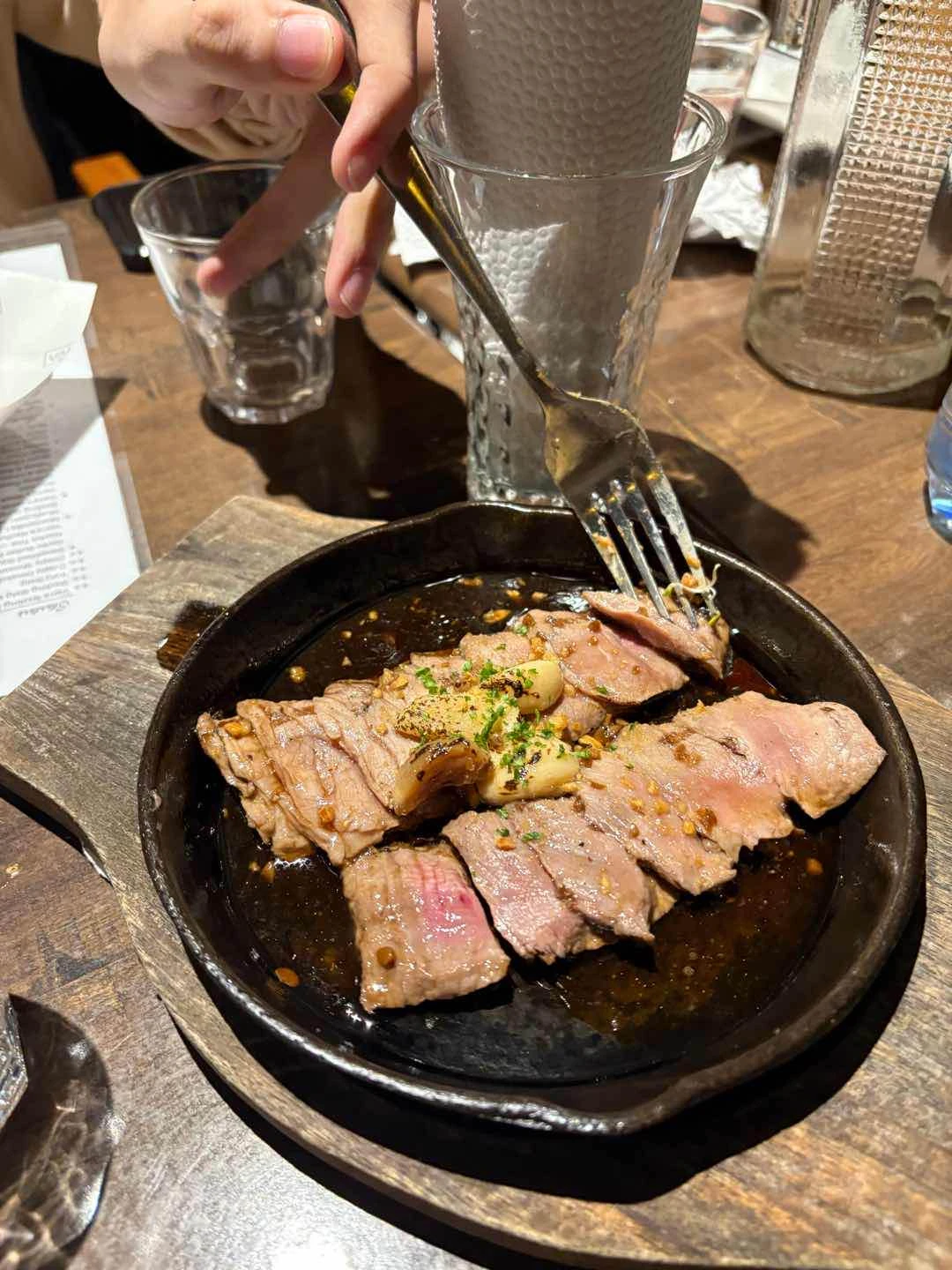 Steak salpicao of Varra Resto Bar