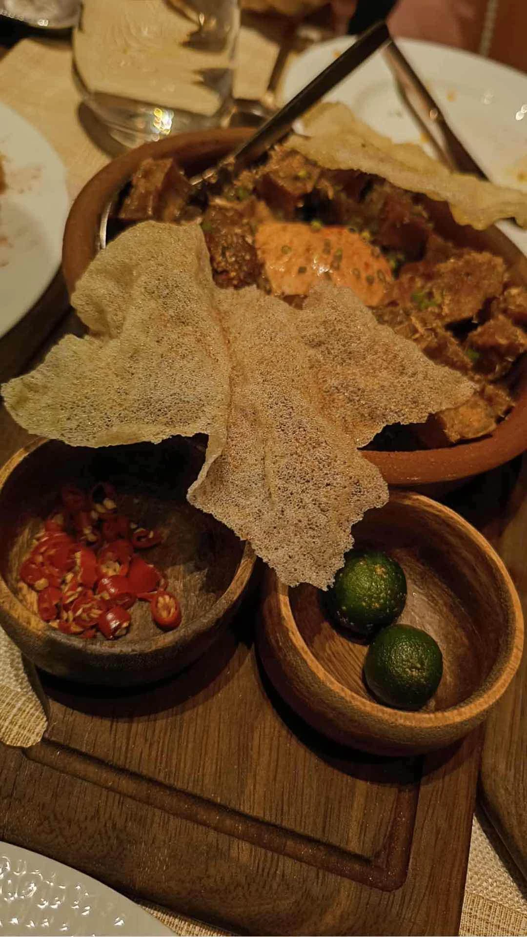 Tofu Mushroom Sisig of Casa Buenas