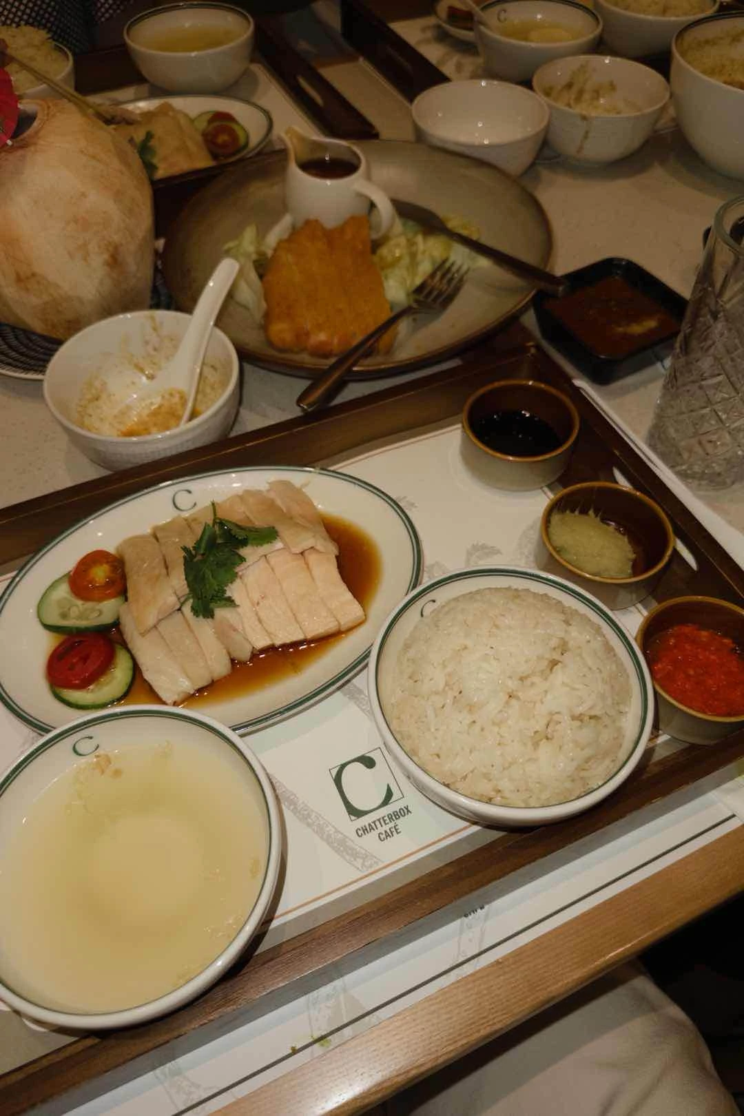 hainanese chicken rice