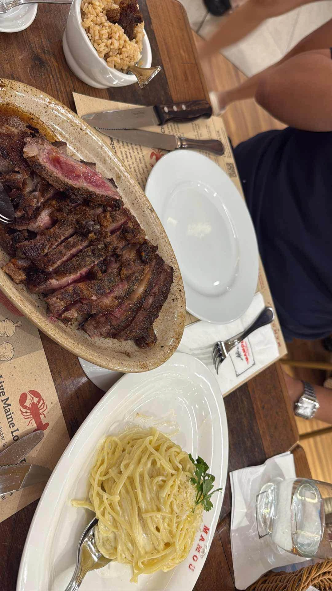 lorenzo’s truffle cream + angus usda ribeye