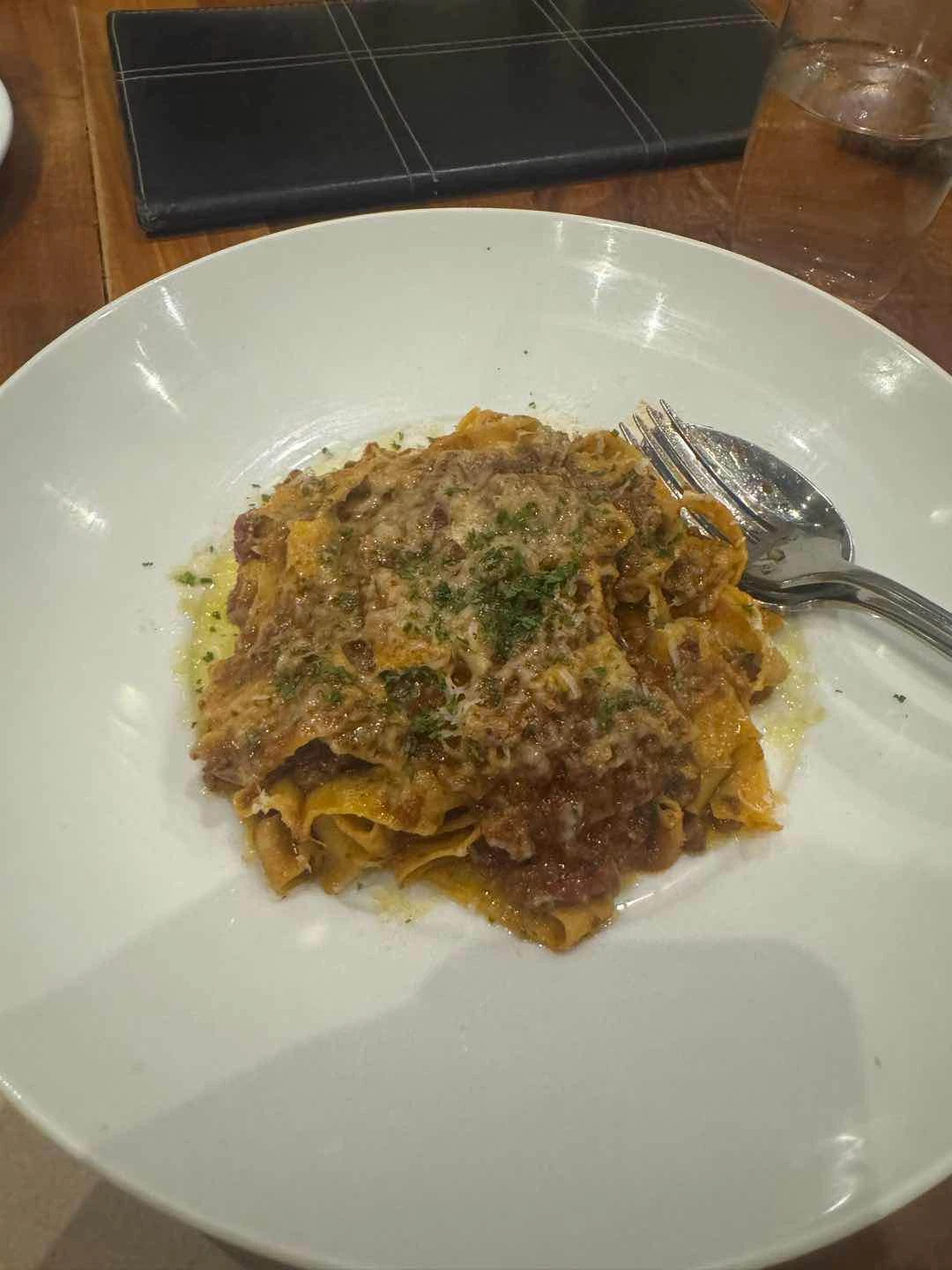 Fettuccine Bolognese