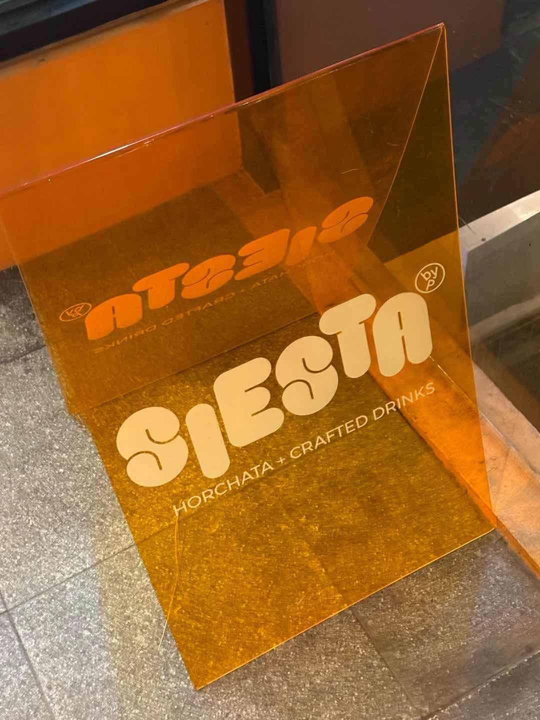 Ambiance of Siesta Horchata Cafe