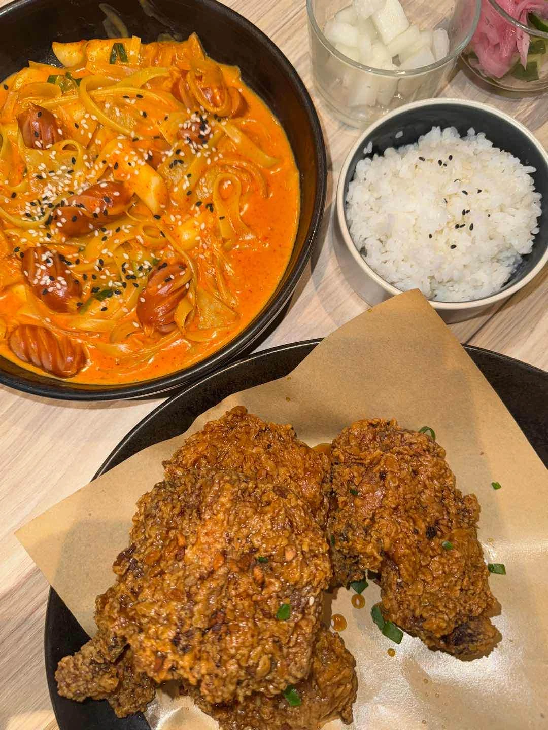 chicken tteokbokki