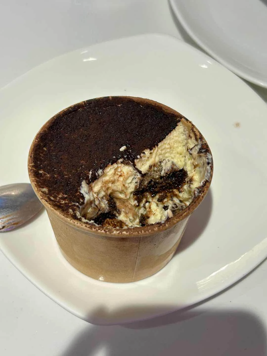 Tiramisu of Crosta Pizzeria