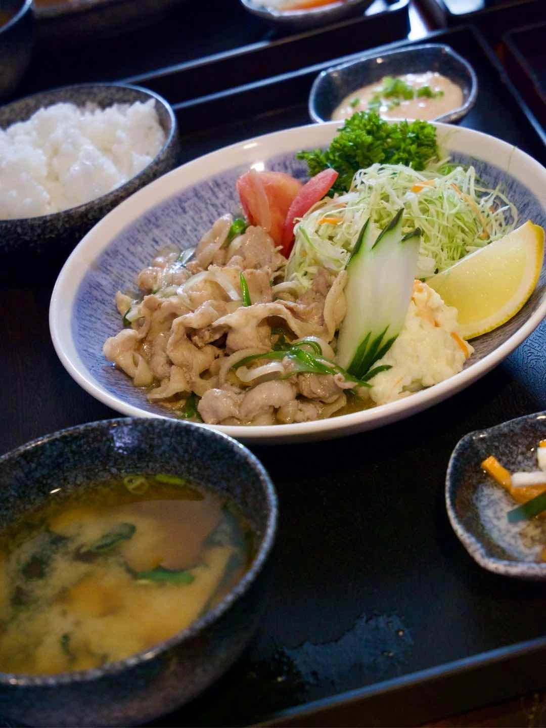Buta Shogayaki Teishoku