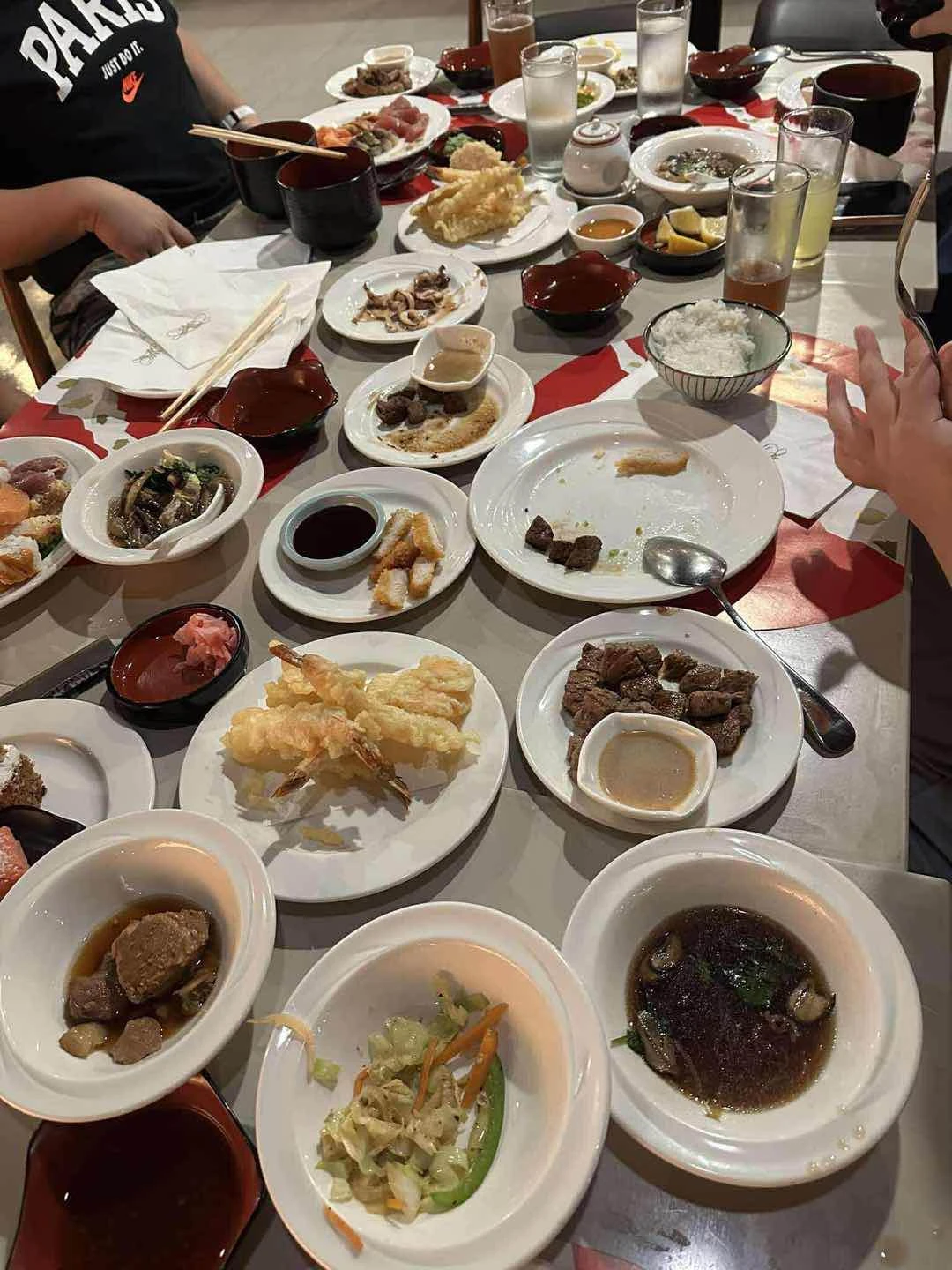 Our table