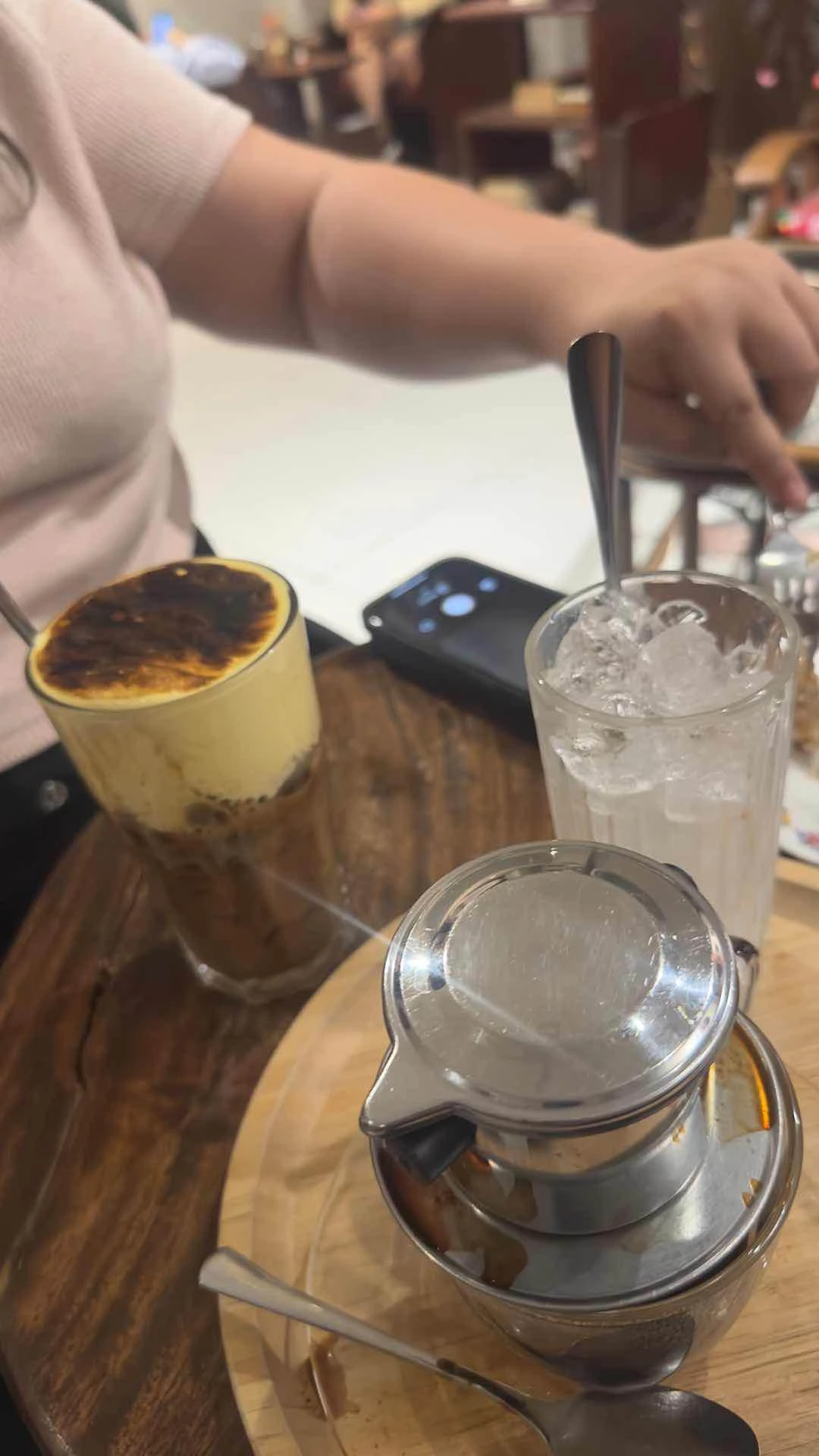 That egg coffee, ugh 😊 of Alô Café