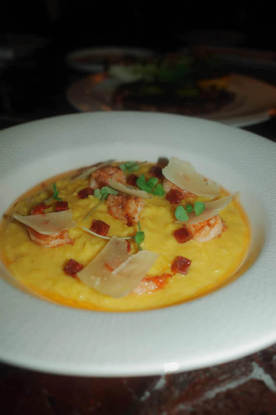 prawn risotto