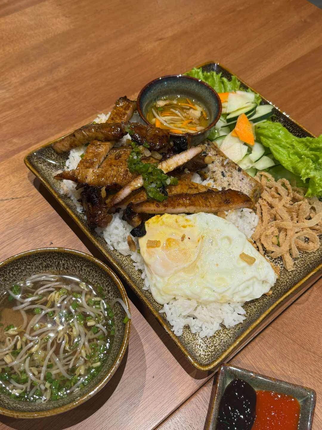 Grilled Pork Chop Rice