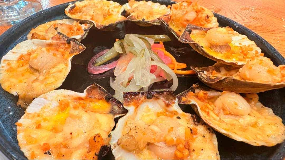 Kuya J Grilled Scallops