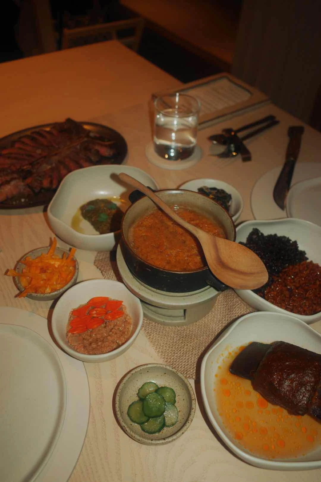 wagyu, adobo, longganisa, ginataang santol, buro, balao balao, talbos, aged market fish