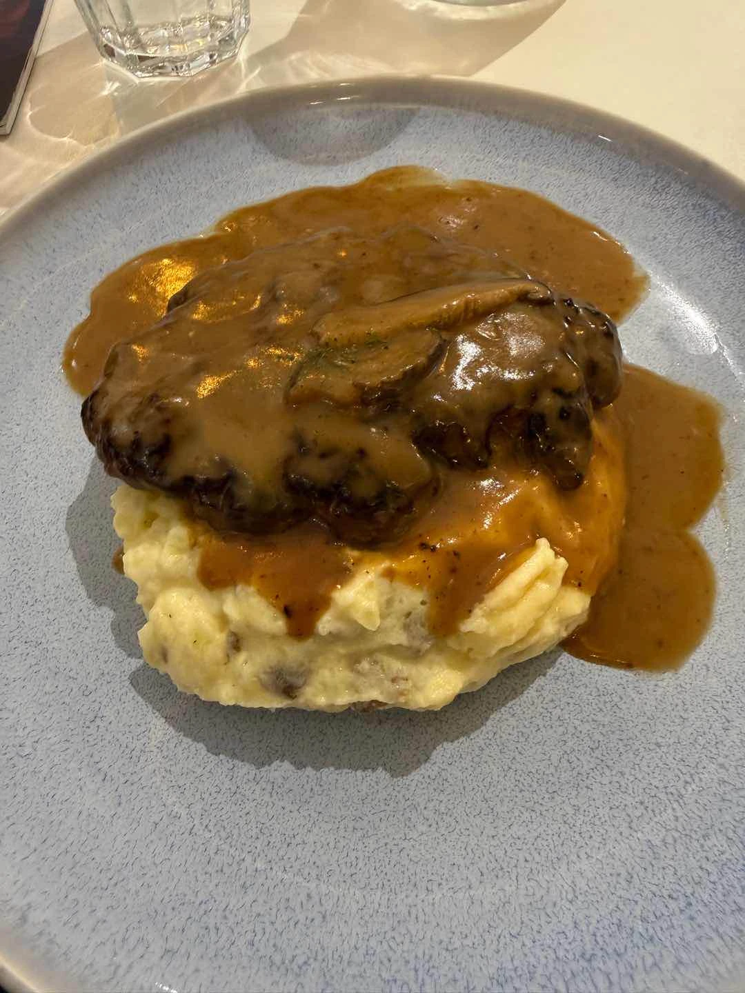 Salisbury Steak of Famous Country Waffles