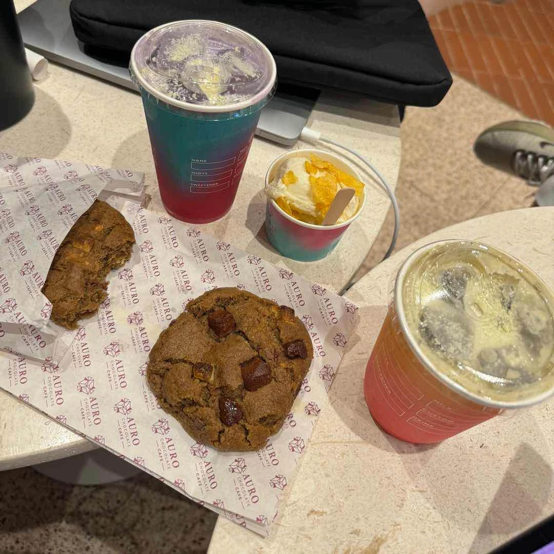 Ube White, Matcha White, Cereal Milk Soft Serve, Triple Chocolate Cookie