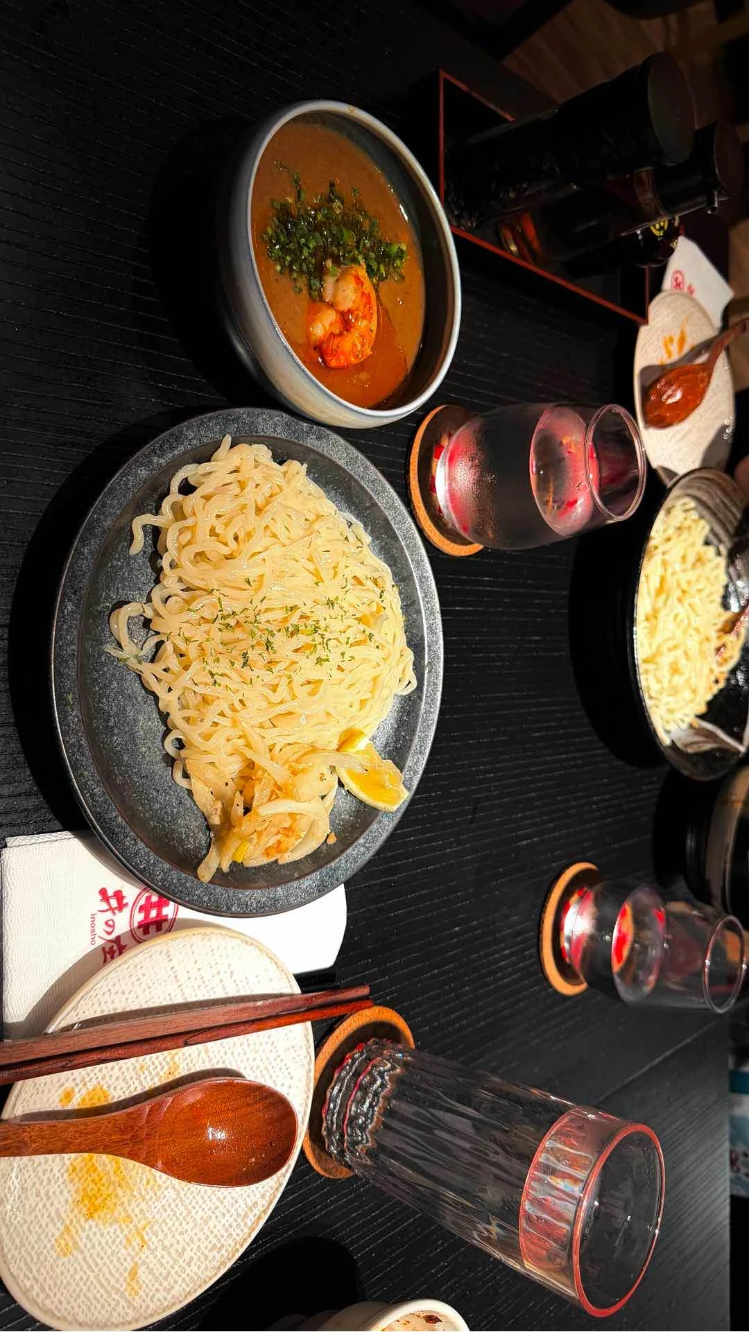 ebi tsukemen  of Inosho Ramen