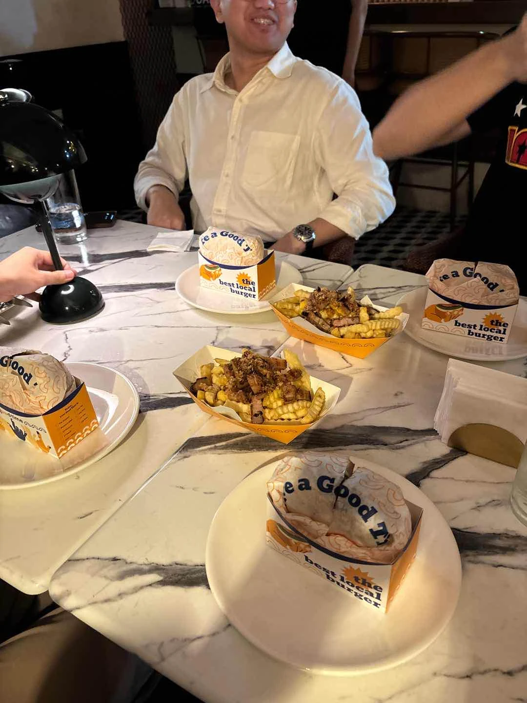 bun cha fries of Scratch Burgers