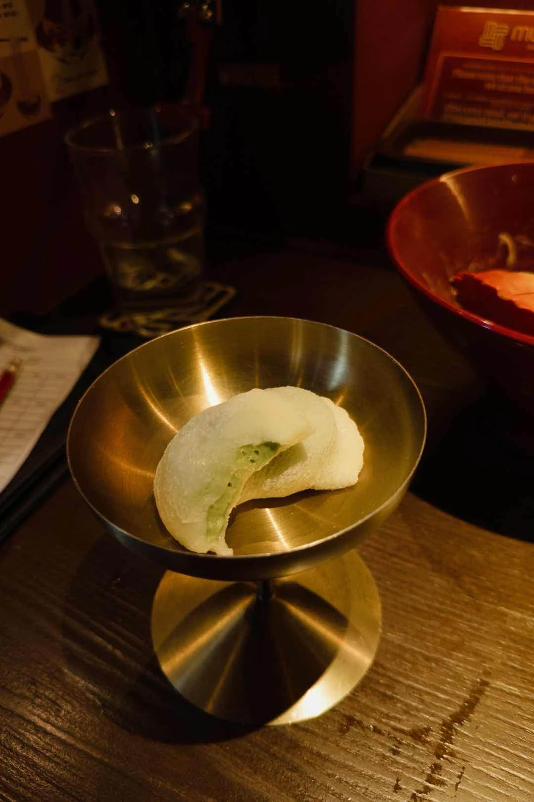matcha ricotta mochi