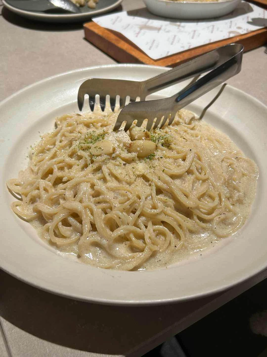 Nutty Garlic Pasta